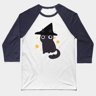 Cute wizard cat Baseball T-Shirt